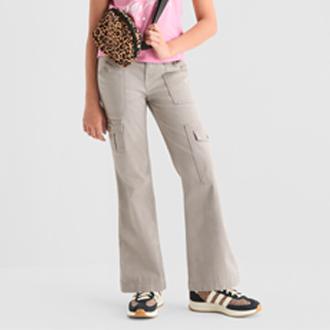 Thereabouts Girls Flare Cargo Pants