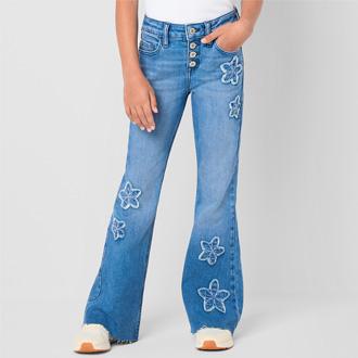 Thereabouts Little & Big Girls Flare Leg Jean