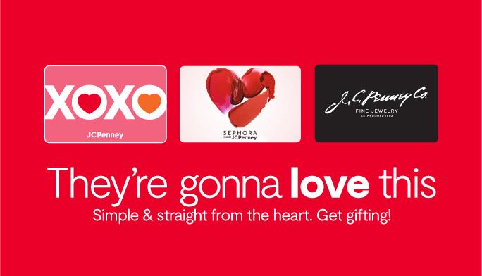 They're gonna love this simple & straight from the heart get gifting. shop gift cards