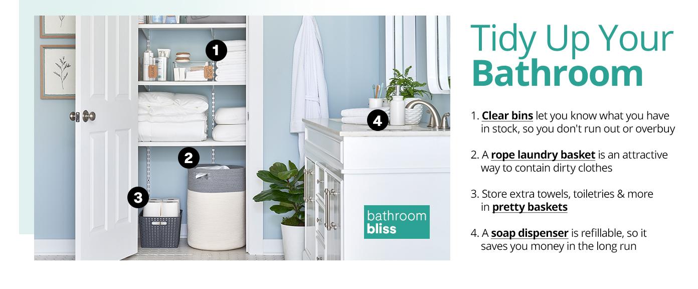 Tidy Up Your Bathroom