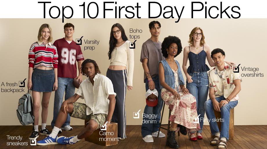 Top 10 First Day Picks