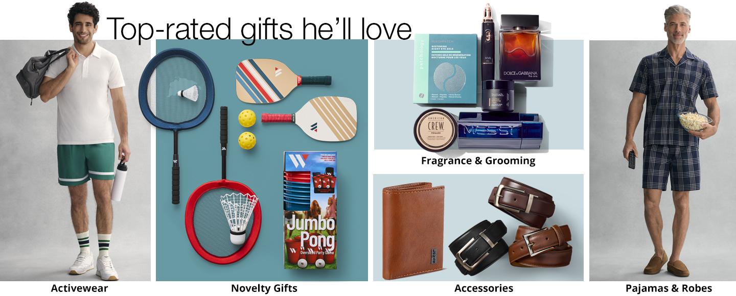 Top-rated gifts he'll love