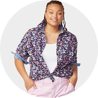 Women's Plus Size Tops | & T-Shirts JCPenney