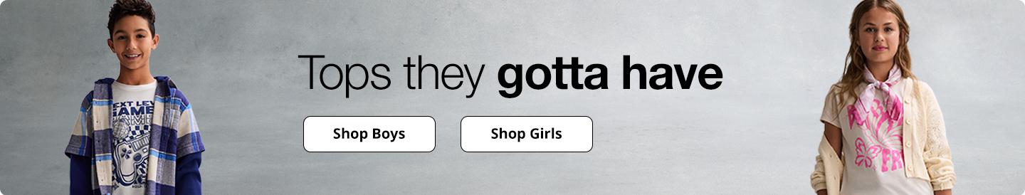Tops they gotta have