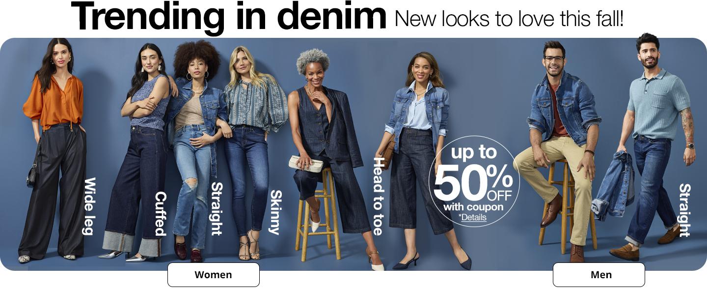 Men and Women Denim Sale