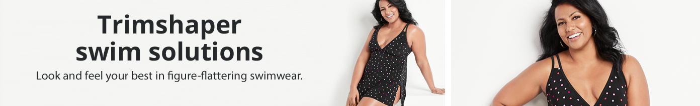 Robby Len By Longitude Black Swimsuits & Cover-ups for Women - JCPenney