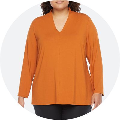 Plus Size Tops for Women - JCPenney