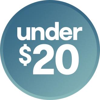 under $20