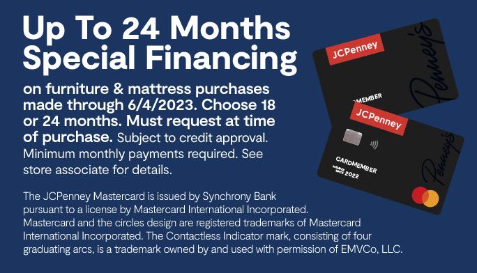up to 24 months special financing