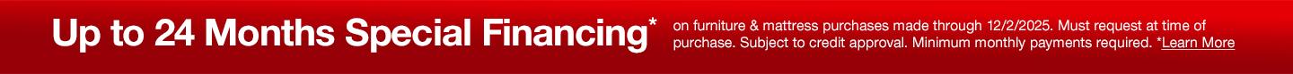 Up to 24 Months Special Financing
