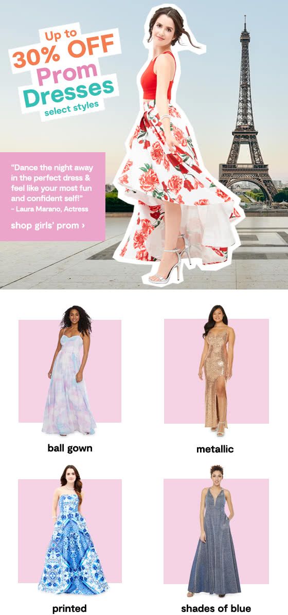 shops to buy prom dresses