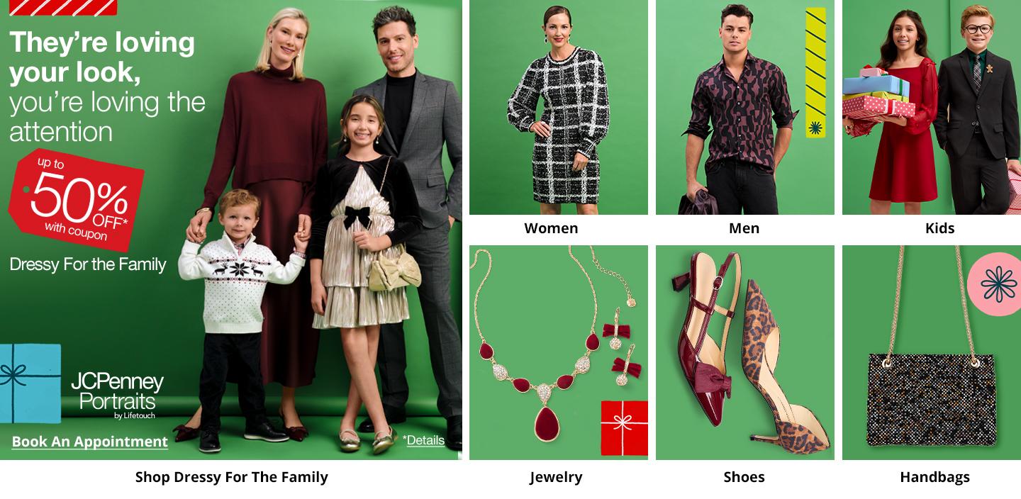 Up to 50% Off* Dressy For the Family