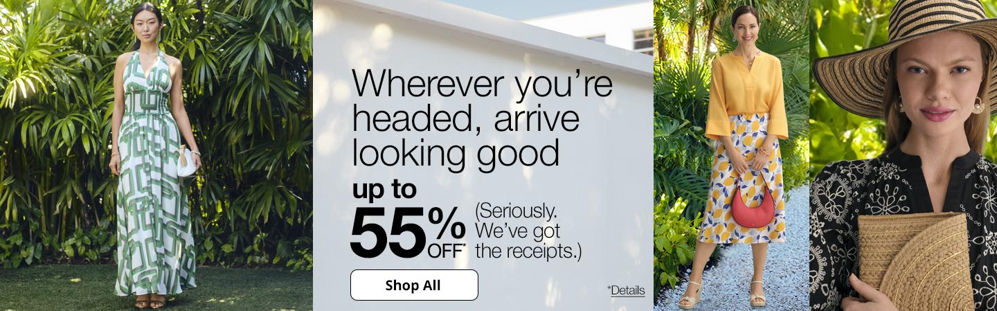 Up to 55% Off*