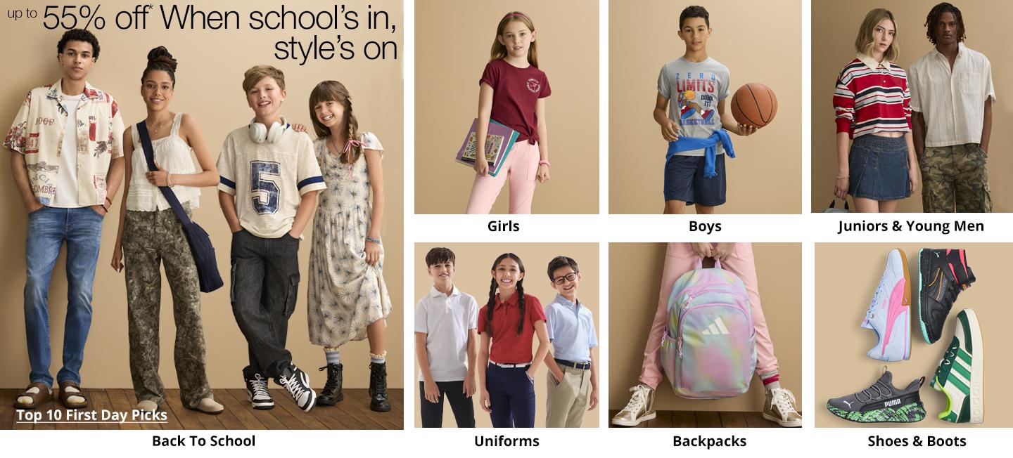 Up to 55% Off*
