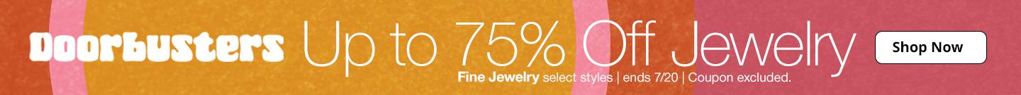 Up to 75% Off Fine Jewelry