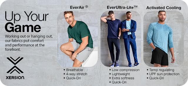 Xersion Men's Activewear, Workout Clothing