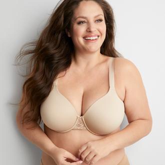 Vanity Fair Beauty  Back Full-Figure Bra Provides a flawless silhouette with an awesome back-smoothing feature.