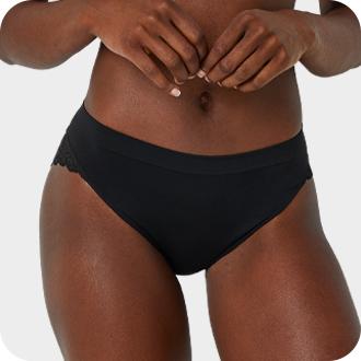Mrat Seamless Briefs Lightweight Microfiber Underwear Women Lace Underwear  Lingerie Thongs Panties Ladies Underwear Underpants Women's Stretch Brief