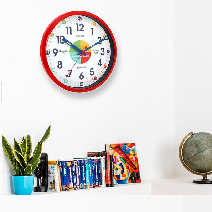 Westclox Time Teacher Wall Clock