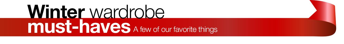 WINTER WARDROBE HEADER