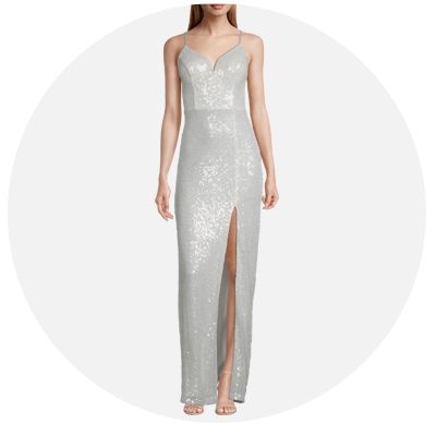 white satin bridal