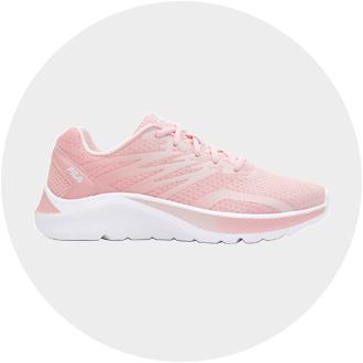 baskets femme running en mesh uni - skechers rose baskets et tennis promos