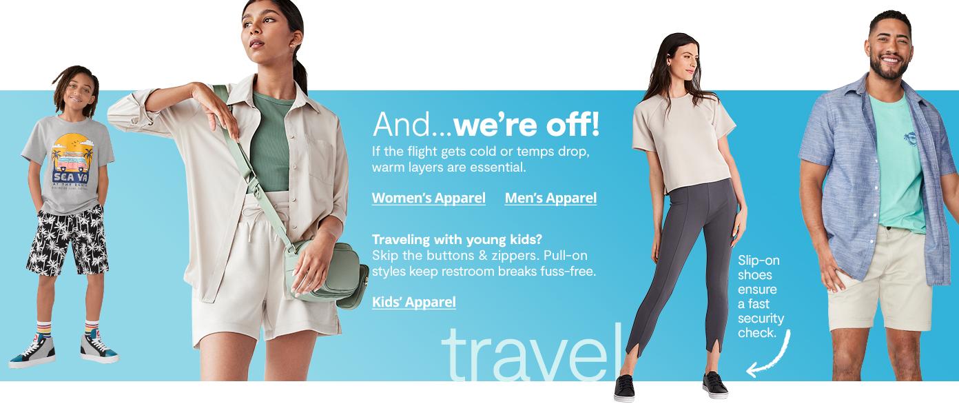 Women's, Men's and Kid's Apparel