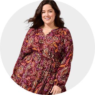 Plus Size Shirts Tops Dressy Clothing for Women JCPenney