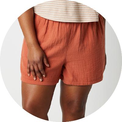 Women's Plus Size Pull-Ons - Jeans, Shorts & More