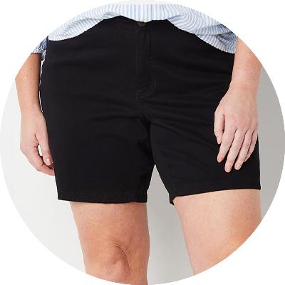 Plus Size Casual Skorts Shorts for Women - JCPenney