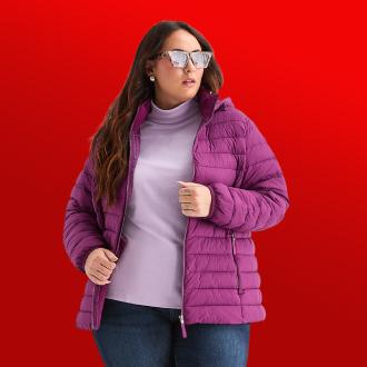 Womens Plus Outerwear