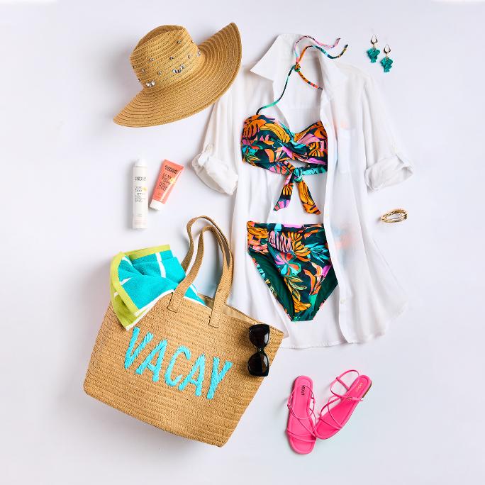 womens vacation essentials hero