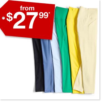 Womens Xersion Leggings