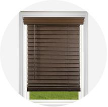Wood and Wood Faux Blinds