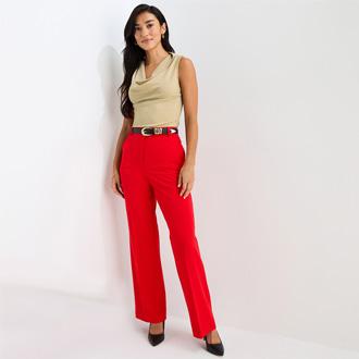 Worthington Cowl Neck Sleeveless Blouse