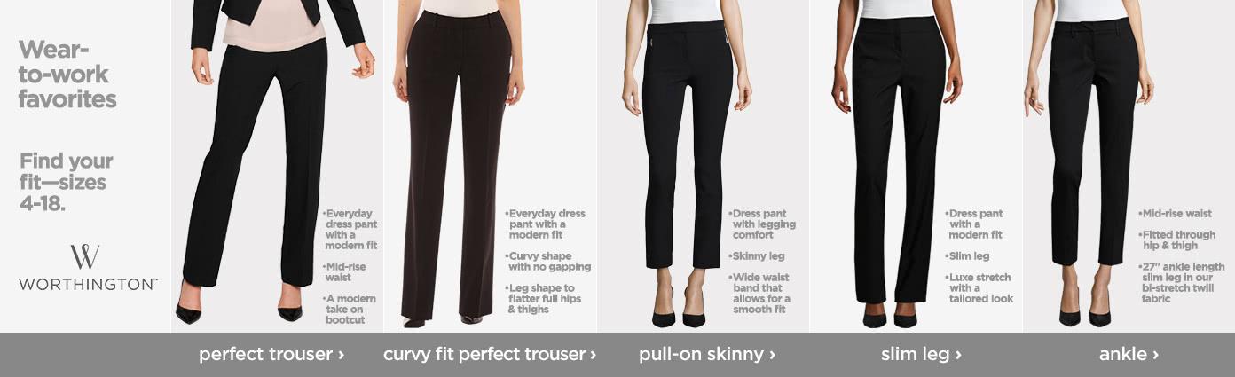 worthington womens pants