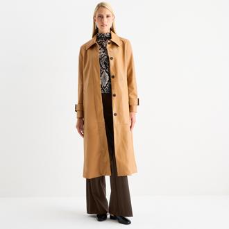 Worthington Womens Midweight Trench Coat