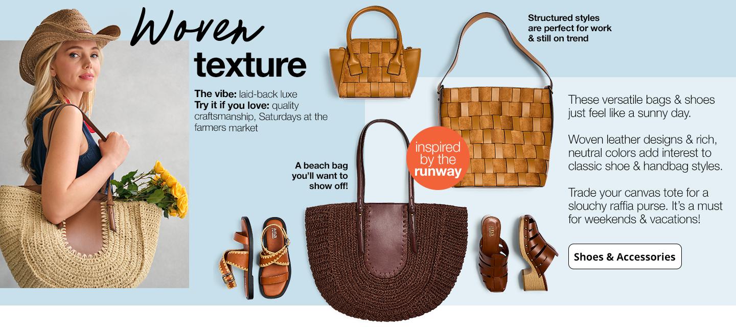 WOVEN SHOES & ACCESSORIES