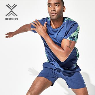 Xersion Redesigned with innovative details  to supercharge your workout.