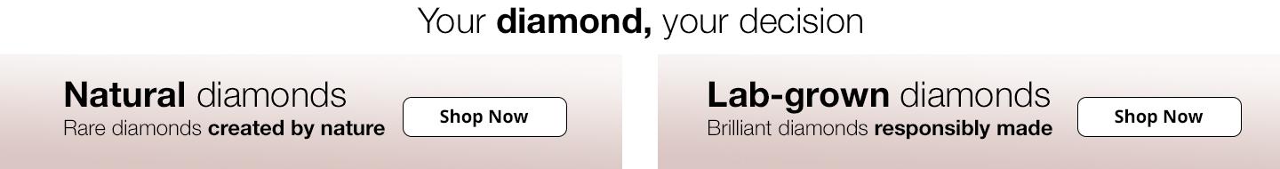 Your diamond, your decision