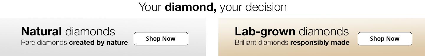 Your diamond, your decision